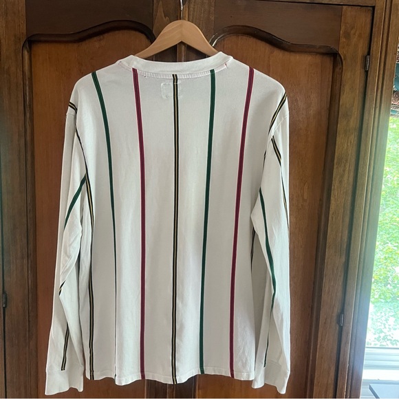 GUESS Striped Long-Sleeved Top Size Medium - Picture 5 of 7